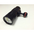 Hi-max wide beam angle 140 degree with UV/Red lighting 2400lm diving video light